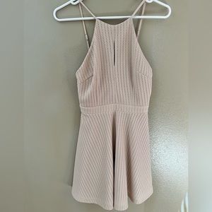 Womens Cream Dress Size S
